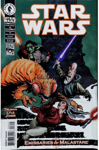 Couverture de STAR WARS (1998) #16 - par Mark Schultz - lecubeacomics.com