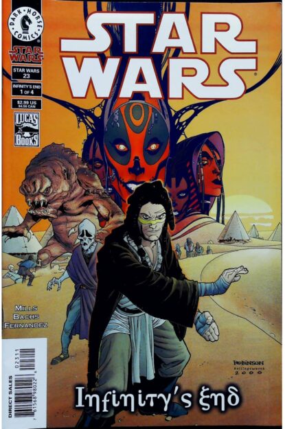 Couverture de STAR WARS (1998) #23 - par Matt Hollingsworth - lecubeacomics.com