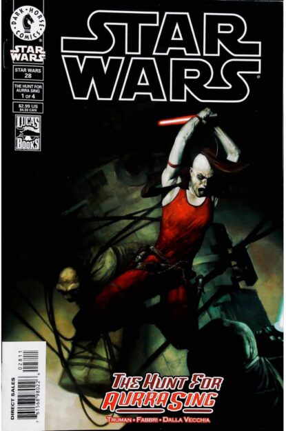 Couverture de STAR WARS (1998) #28 - par Jon Foster - lecubeacomics.com