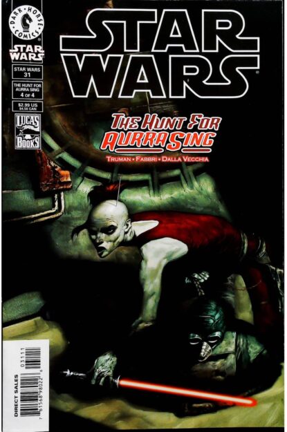 Couverture de STAR WARS (1998) #31 - par Jon Foster - lecubeacomics.com
