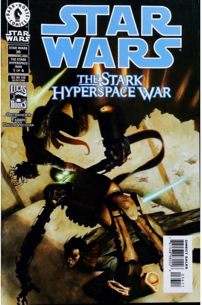 Couverture de STAR WARS (1998) #36 - par Jon Foster - lecubeacomics.com