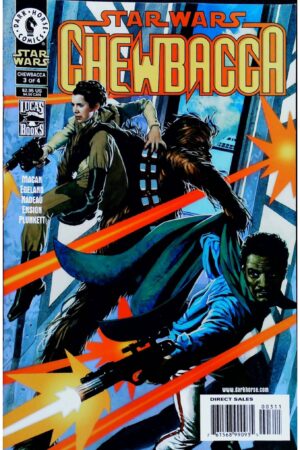 Couverture de STAR WARS : CHEWBACCA (2000) #3 - par Sean Phillips - lecubeacomics.com