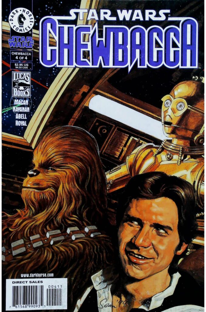 Star Wars : Chewbacca #4, vue de l'exemplaire