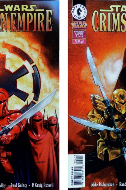 STAR WARS : CRIMSON EMPIRE (1997) #1-6 COMPLETE SET - Dark Horse - lecubeacomics.com Couverture de STAR WARS : CRIMSON EMPIRE (1997) #1-6 COMPLETE SET - par Dave Dorman - lecubeacomics.com