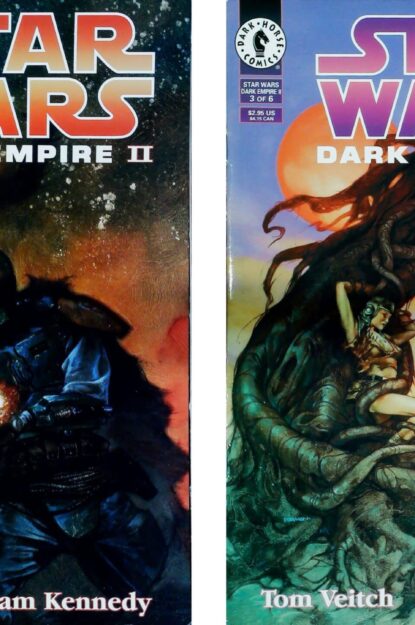 STAR WARS : DARK EMPIRE II (1994) #1-6 COMPLETE SET FN 6.0 TO 8.0 - Dark Horse - lecubeacomics.com Couverture de STAR WARS : DARK EMPIRE II (1994) #1-6 COMPLETE SET FN 6.0 TO 8.0 - par Dave Dorman - lecubeacomics.com