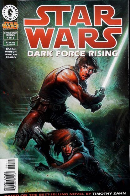 Couverture de STAR WARS : DARK FORCE RISING (1997) #4 - par Mathieu Lauffray - lecubeacomics.com