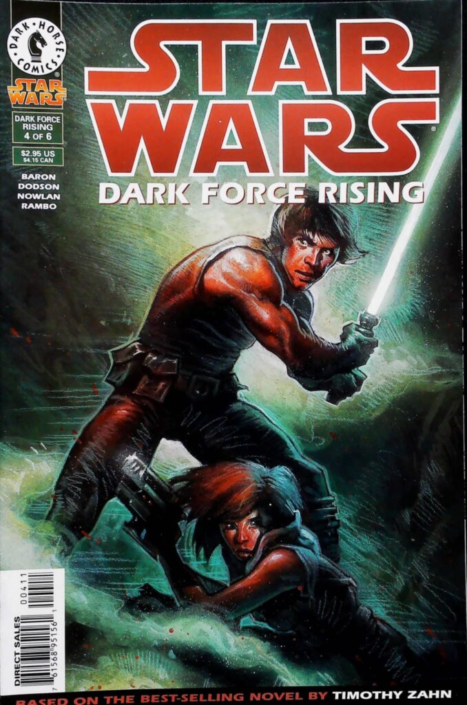 Star Wars : Dark Force Rising #4, vue de l'exemplaire
