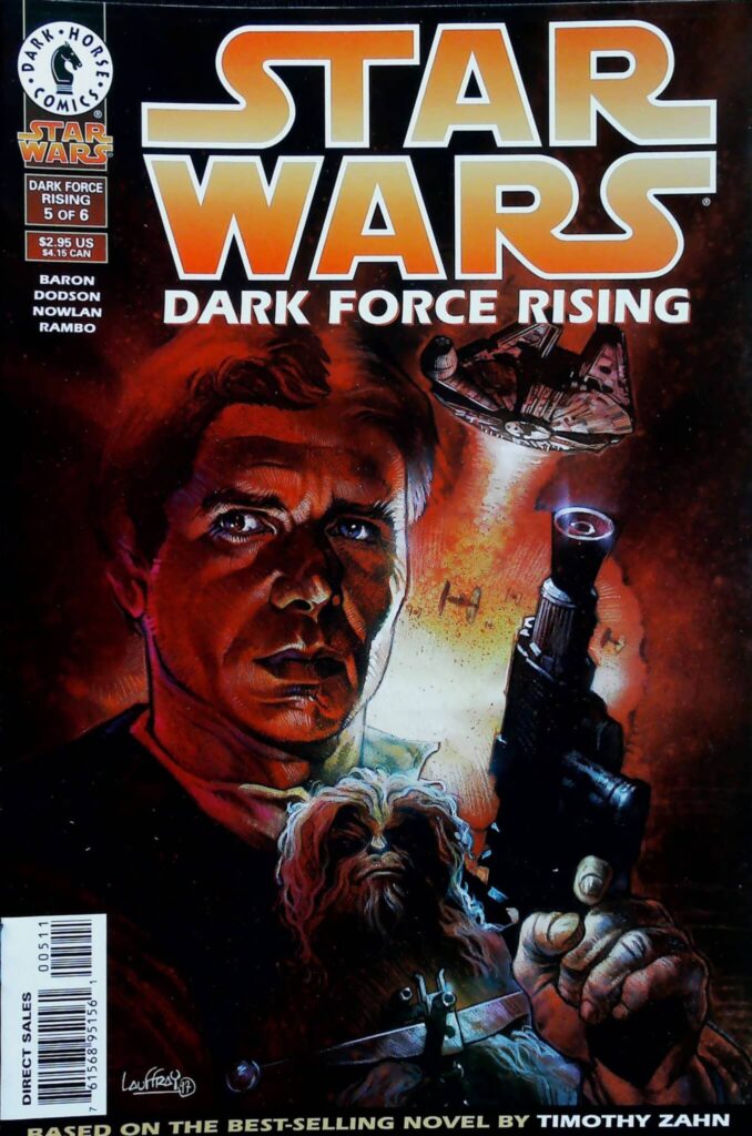 Star Wars : Dark Force Rising #5, vue de l'exemplaire