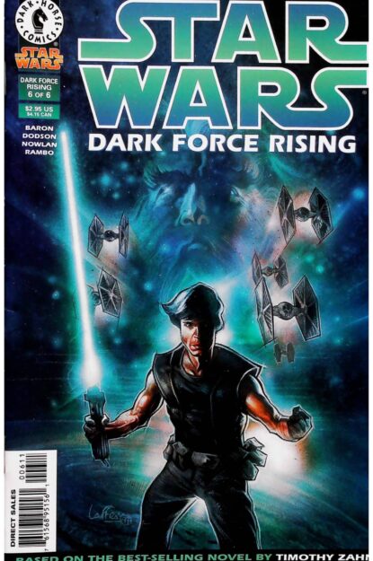 Couverture de STAR WARS : DARK FORCE RISING (1997) #6 - par Mathieu Lauffray - lecubeacomics.com