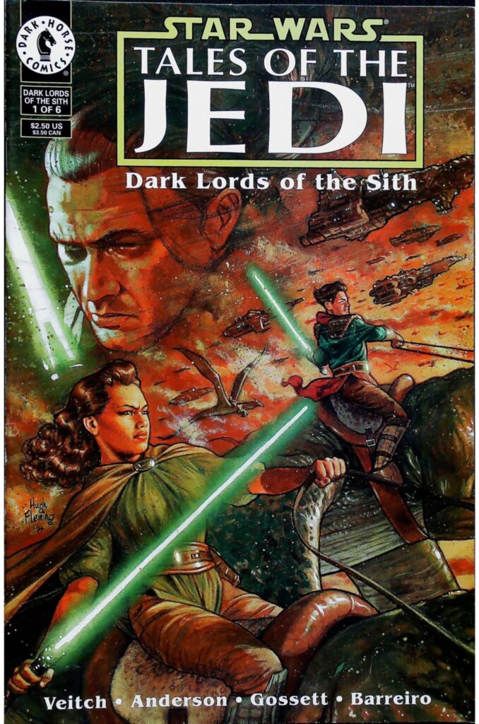 Star Wars : Tales Of The Jedi - Dark Lords Of The Sith #1-3, #5-6 Missing #4, vue de l'exemplaire