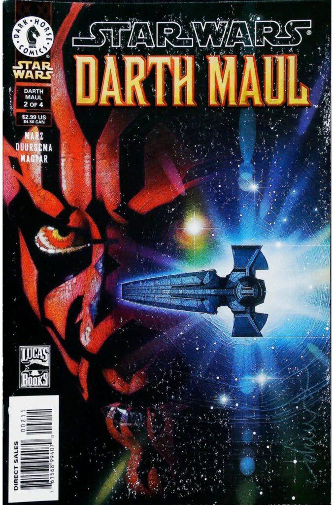 Star Wars : Darth Maul #2, vue de l'exemplaire