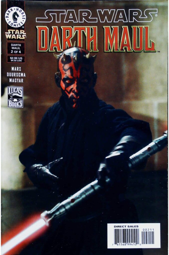 Star Wars : Darth Maul #2 Photo Cover, vue de l'exemplaire
