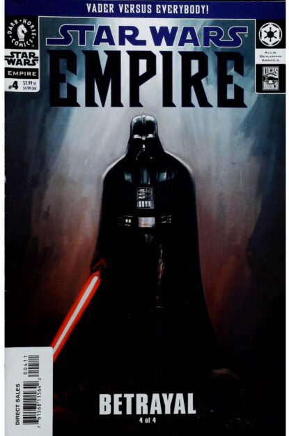 Couverture de STAR WARS : EMPIRE (2002) #4 - par Brian Horton - lecubeacomics.com