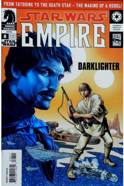 Couverture de STAR WARS : EMPIRE (2002) #8 - par Kilian Plunkett - lecubeacomics.com