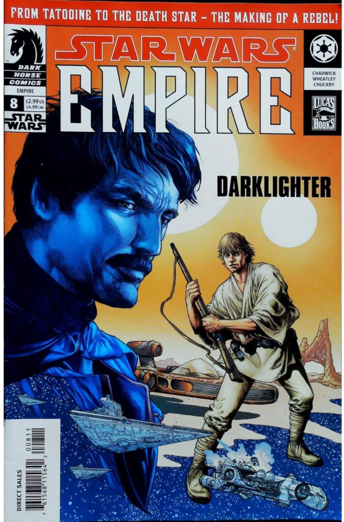Star Wars : Empire #8, vue de l'exemplaire