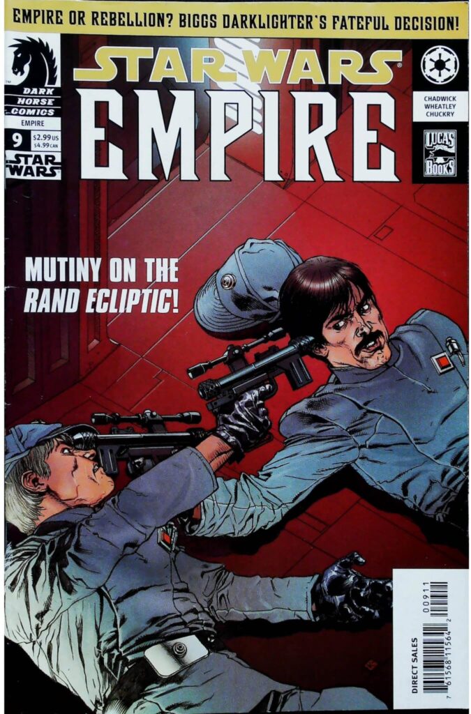 Star Wars : Empire #9, vue de l'exemplaire