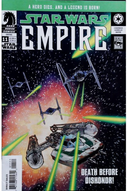 Couverture de STAR WARS : EMPIRE (2002) #11 - par Kilian Plunkett - lecubeacomics.com