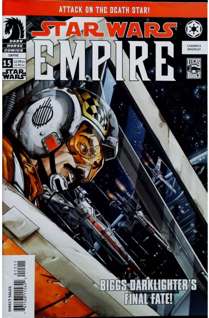 Star Wars : Empire #15, vue de l'exemplaire
