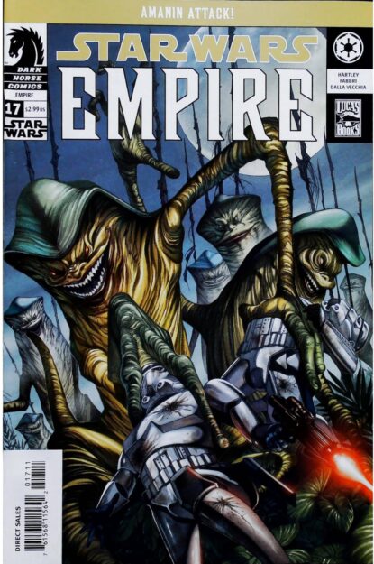 Couverture de STAR WARS : EMPIRE (2002) #17 - par Brad Anderson - lecubeacomics.com