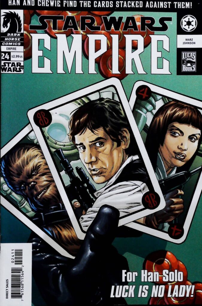 Star Wars : Empire #24, vue de l'exemplaire