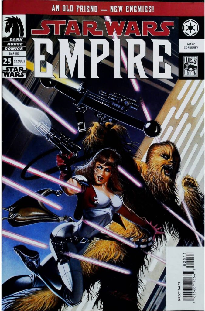 Star Wars : Empire #25, vue de l'exemplaire