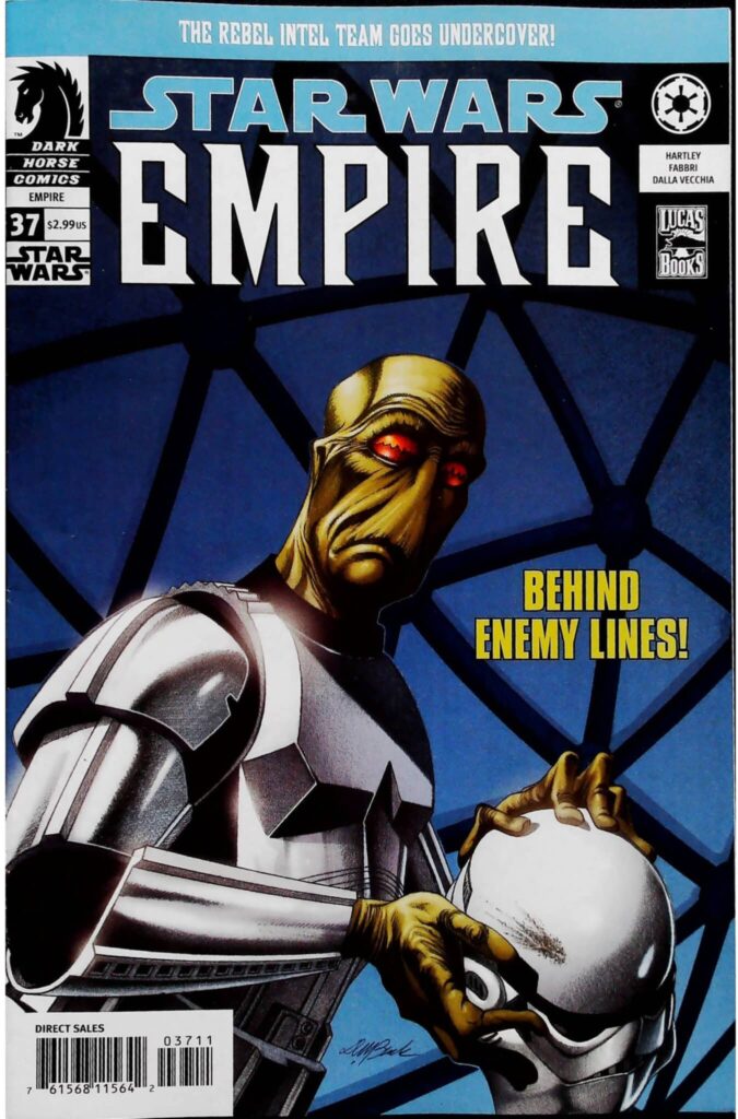 Star Wars : Empire #37, vue de l'exemplaire