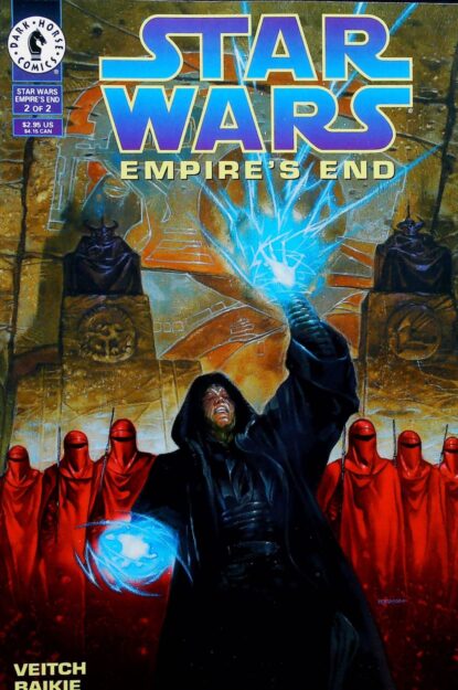 Couverture de STAR WARS : EMPIRE'S END (1995) #2 - par Dave Dorman - lecubeacomics.com