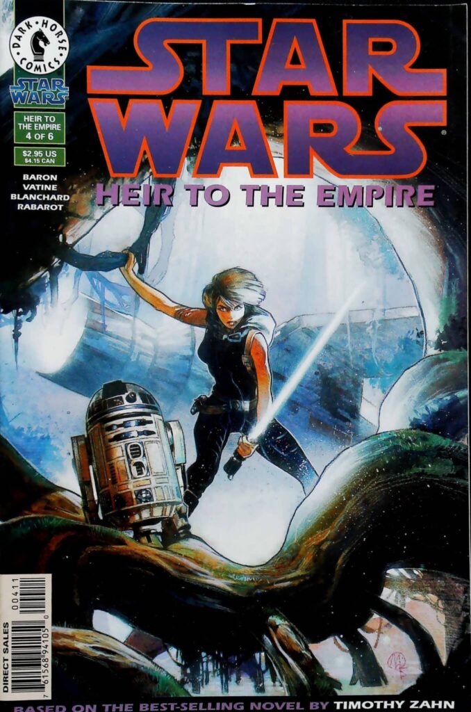 Star Wars : Heir To The Empire #4, vue de l'exemplaire