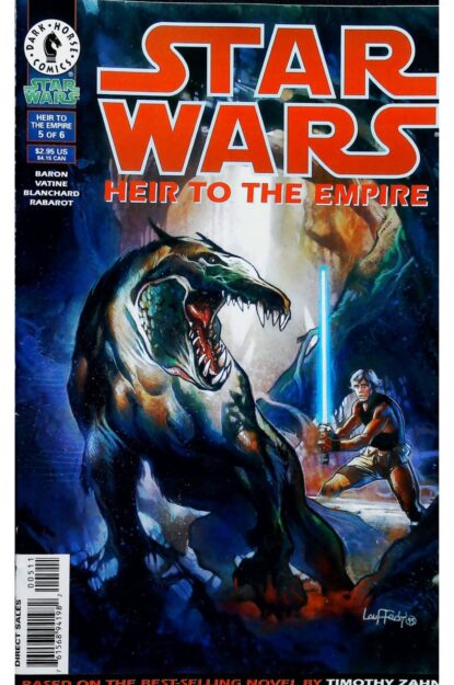 Couverture de STAR WARS : HEIR TO THE EMPIRE (1995) #5 - par Mathieu Lauffray - lecubeacomics.com