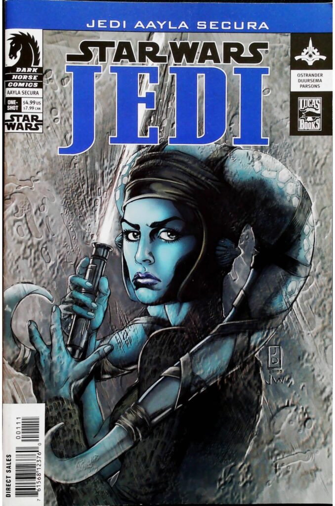 Star Wars : Jedi Aayla Secura, vue de l'exemplaire