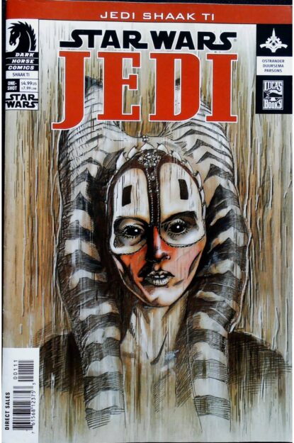 Couverture de STAR WARS : JEDI (2003) SHAAK TI - par Jan Duursema - lecubeacomics.com