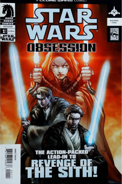 Couverture de STAR WARS : OBSESSION (2004) #1 - par Brad Anderson - lecubeacomics.com