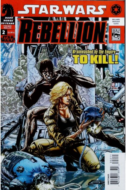 Couverture de STAR WARS : REBELLION (2006) #2 - par Brandon Badeaux - lecubeacomics.com