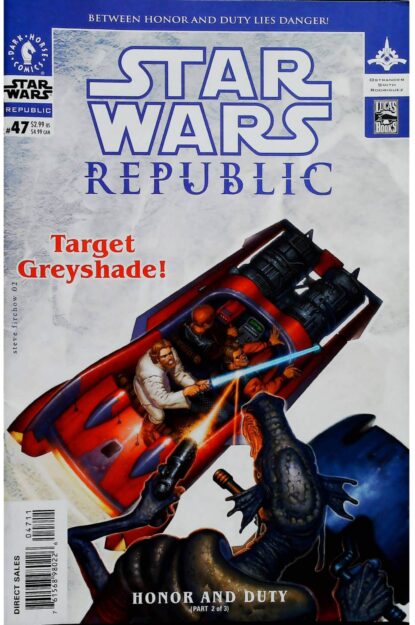Couverture de STAR WARS : REPUBLIC (1998) #47 - par Steve Firchow - lecubeacomics.com