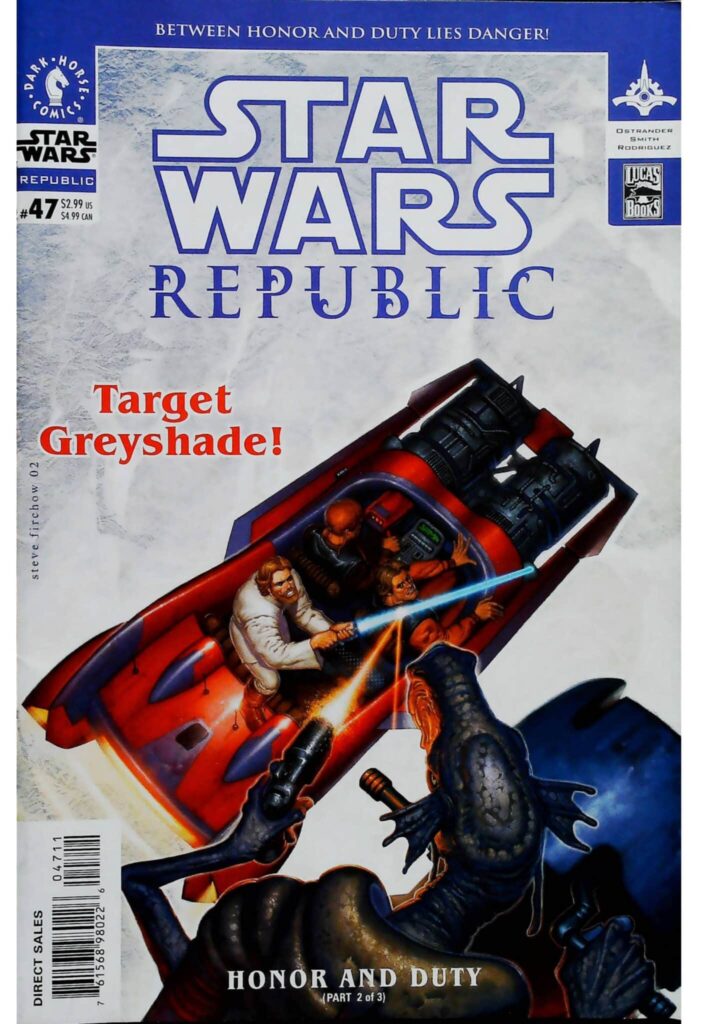 Star Wars : Republic #47, vue de l'exemplaire