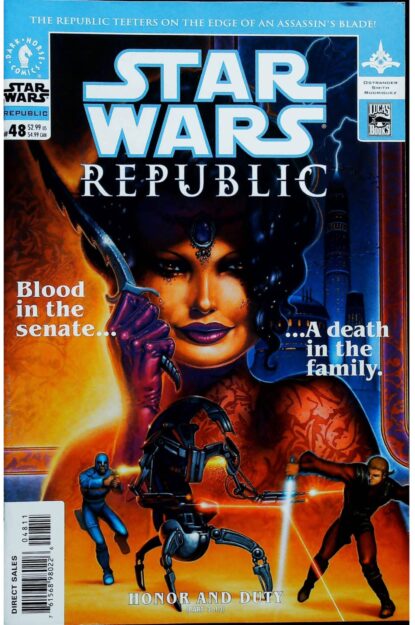 Couverture de STAR WARS : REPUBLIC (1998) #48 - par Steve Firchow - lecubeacomics.com