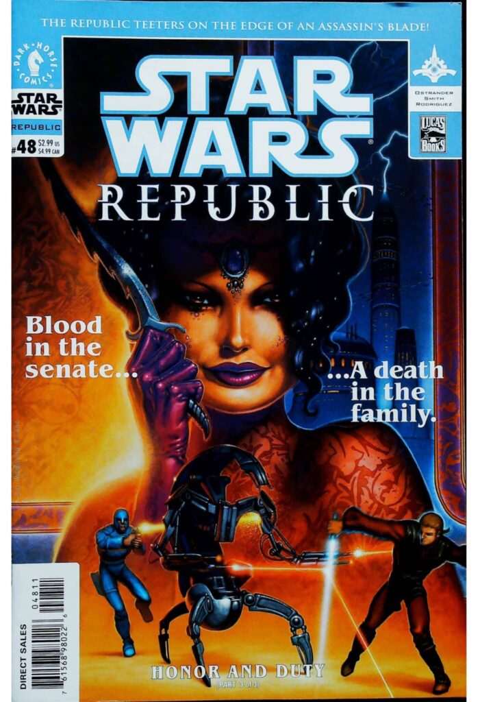 Star Wars : Republic #48, vue de l'exemplaire