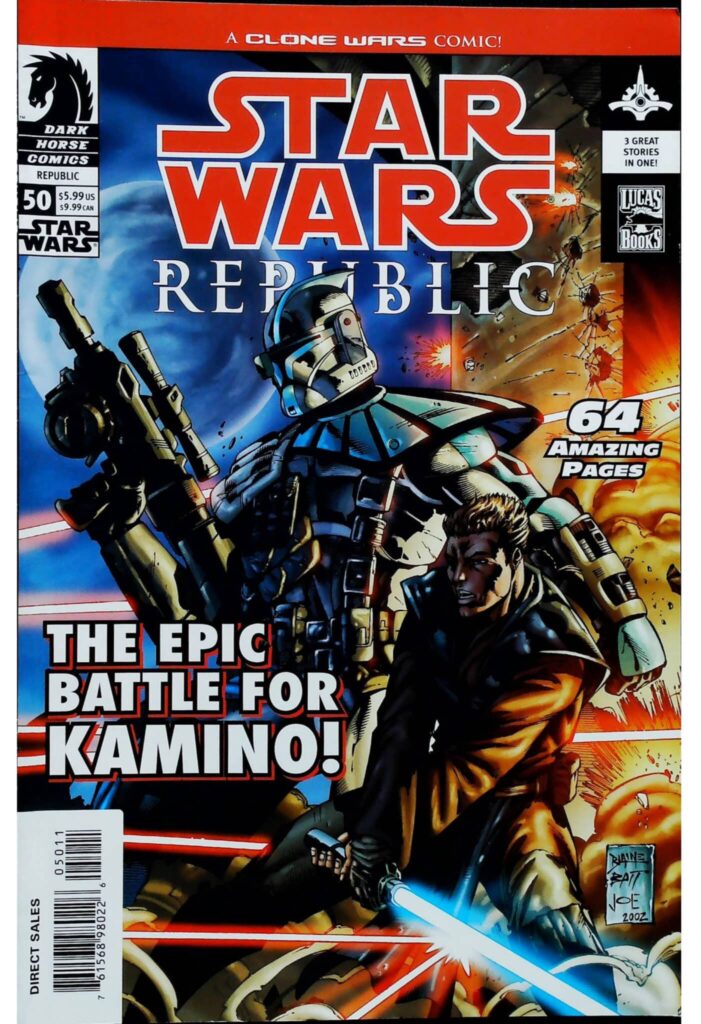 Star Wars : Republic #50, vue de l'exemplaire