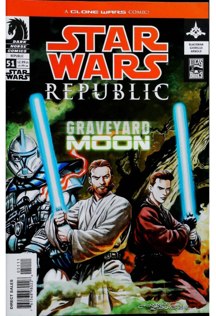 Star Wars : Republic #51, vue de l'exemplaire