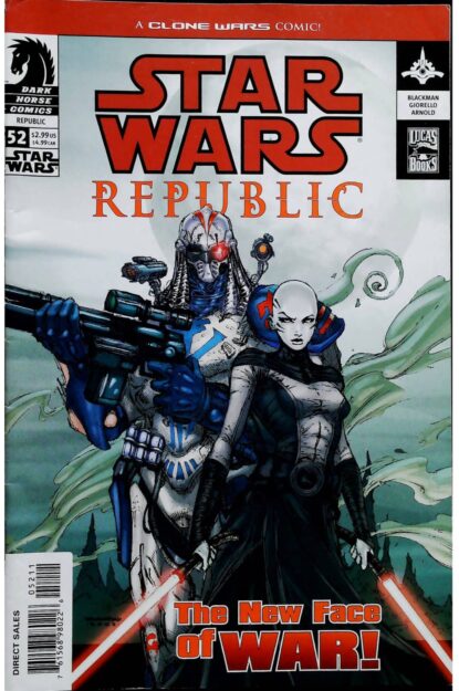 Couverture de STAR WARS : REPUBLIC (1998) #52 - par Brian Ching - lecubeacomics.com