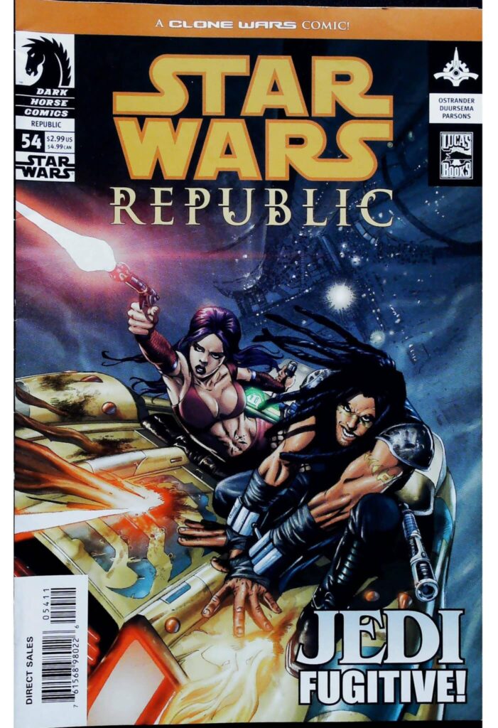Star Wars : Republic #54, vue de l'exemplaire