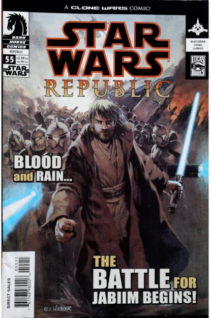 Couverture de STAR WARS : REPUBLIC (1998) #55 - par Kevin Walker - lecubeacomics.com