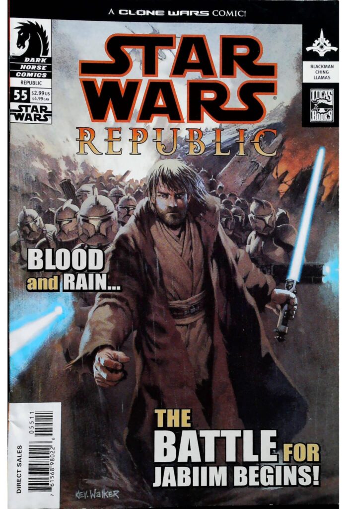 Star Wars : Republic #55, vue de l'exemplaire