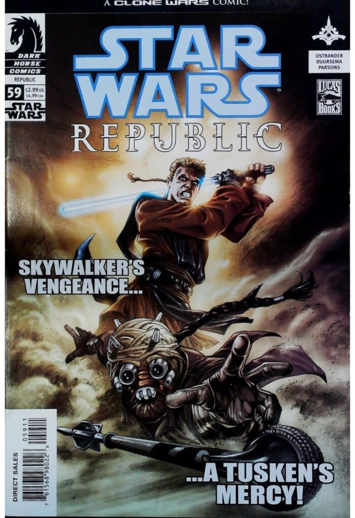 Star Wars : Republic #59, vue de l'exemplaire