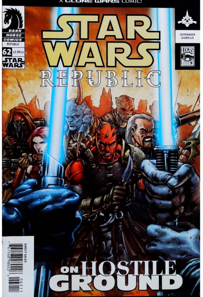 Star Wars : Republic #62, vue de l'exemplaire