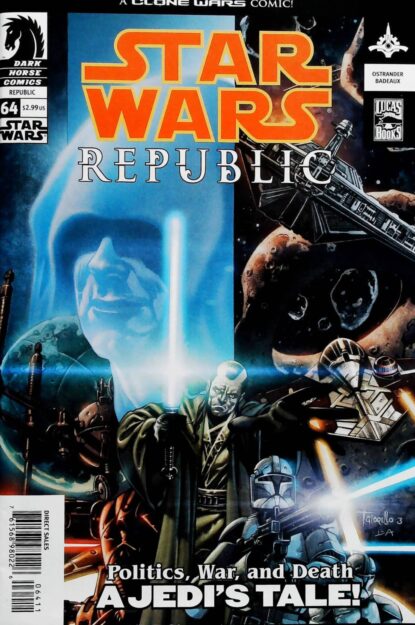 Couverture de STAR WARS : REPUBLIC (1998) #64 - par Tomas Giorello - lecubeacomics.com