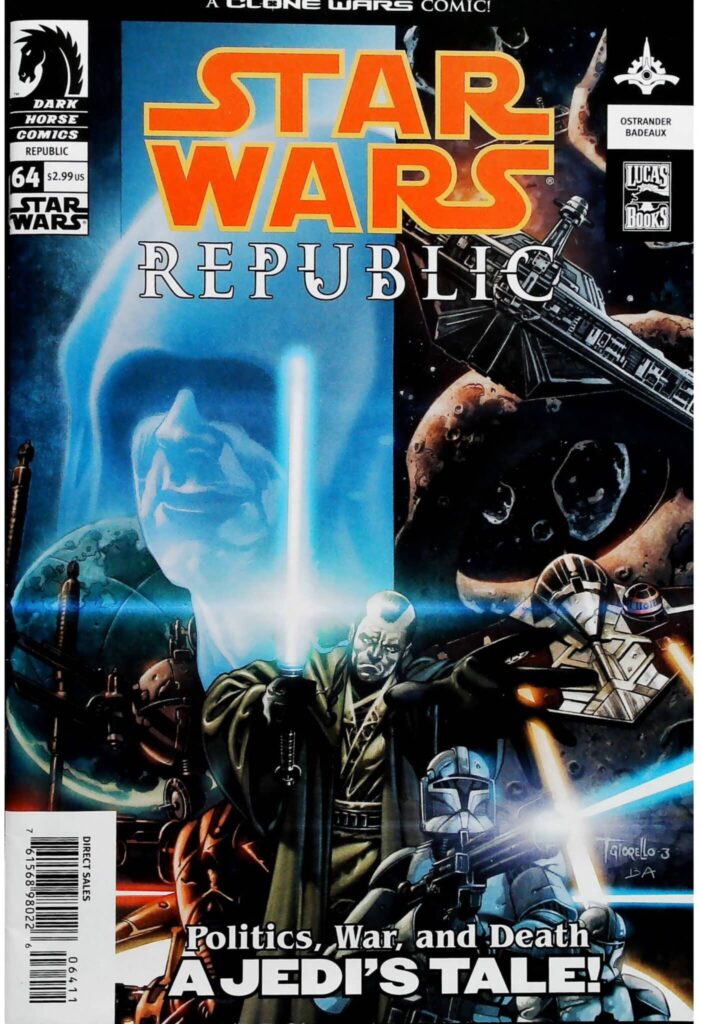 Star Wars : Republic #64, vue de l'exemplaire