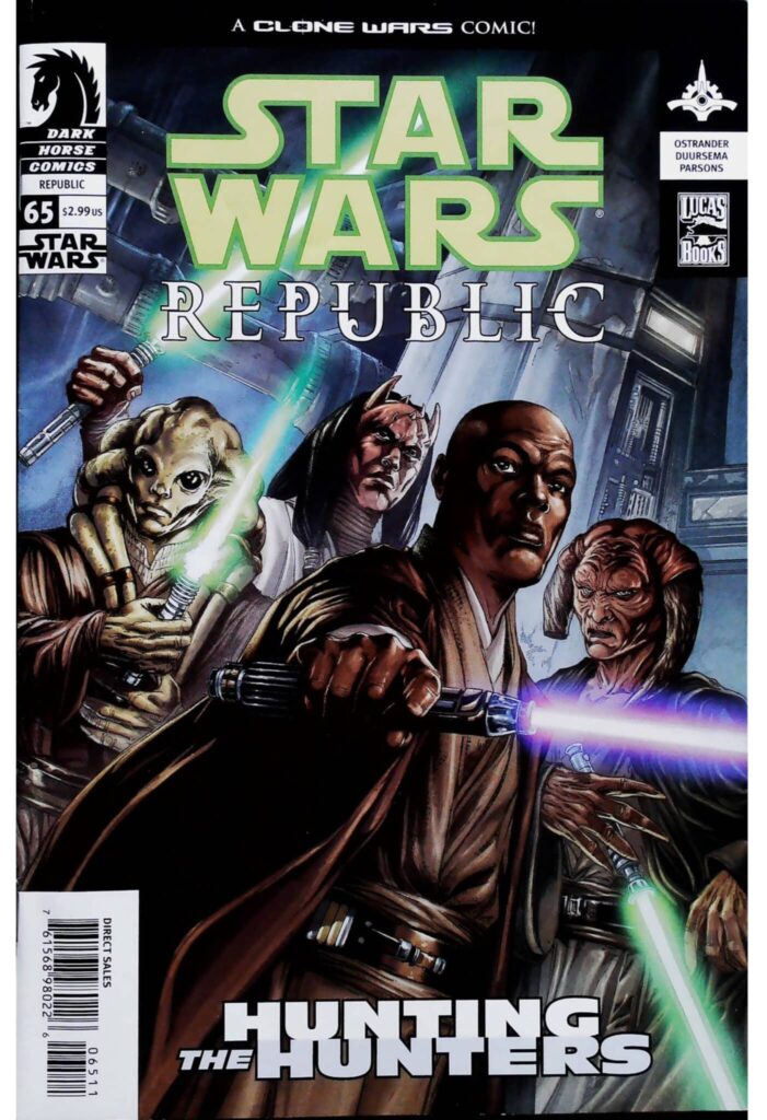 Star Wars : Republic #65, vue de l'exemplaire