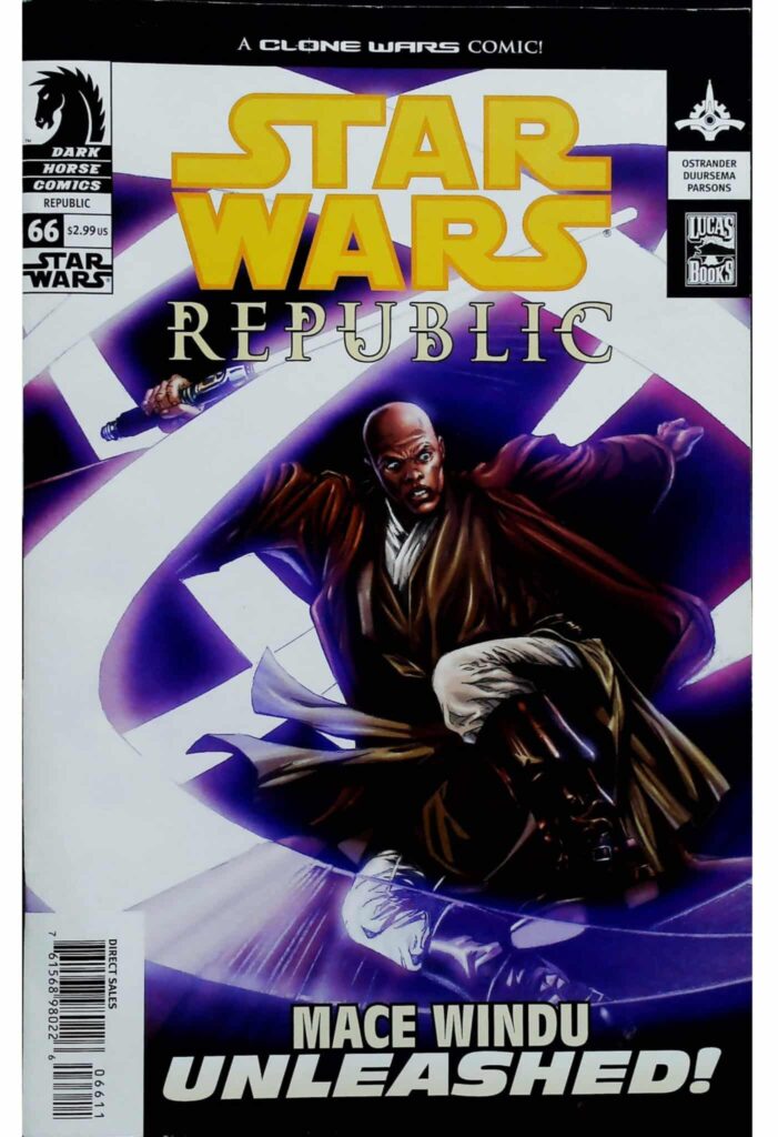 Star Wars : Republic #66, vue de l'exemplaire