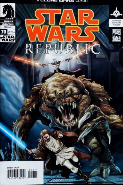 Couverture de STAR WARS : REPUBLIC (1998) #70 - par Jan Duursema-Mandrake - lecubeacomics.com